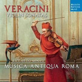RICCARDO MINASI / リッカルド・ミナージ / VERACINI:SONATAS FOR VIOLIN AND BASSO CONTINUO(STANDARD)
