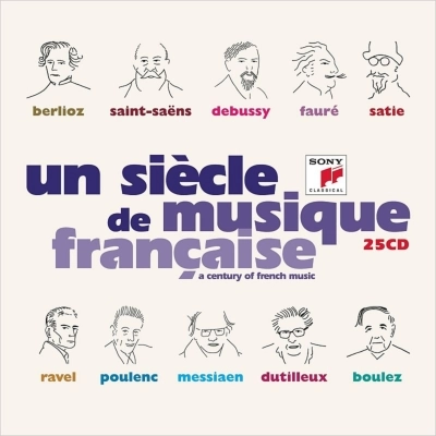 VARIOUS ARTISTS (CLASSIC) / オムニバス (CLASSIC) / UN SIECLE DE MUSIQUE FRANCAISE(25CD)