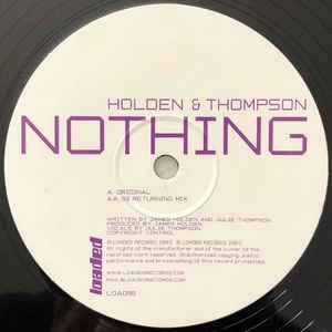 JAMES HOLDEN / ジェームス・ホールデン / NOTHING