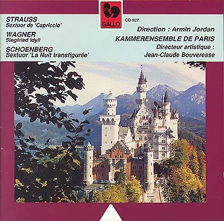 ARMIN JORDAN / アルミン・ジョルダン / R.STRAUSS,WAGNER,SCHOENBERG