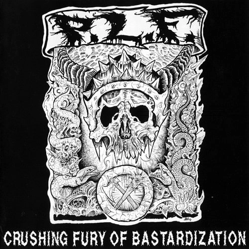 P.L.F. (PRETTY LITTLE FLOWER) / CRUSHING FURY OF BASTARDIZATION