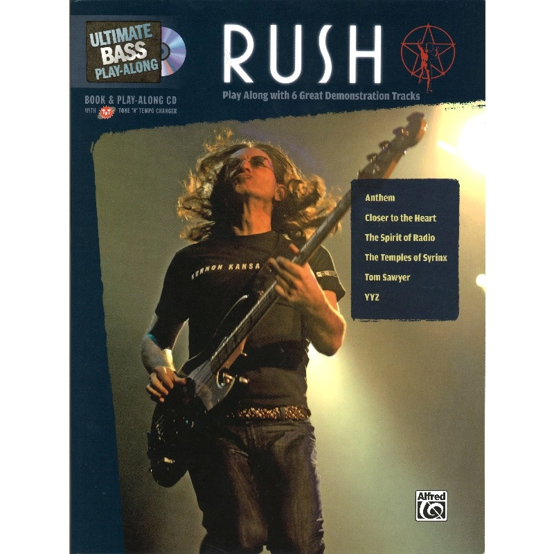 RUSH / ラッシュ / ULTIMATE BASS PLAY ALONG（BOOK AND PLAY ALONG CD） / ULTIMATE BASS PLAY ALONG