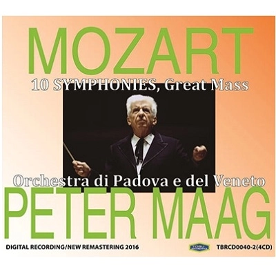 PETER MAAG / ペーター・マーク / MOZART:10 SYMPHONIES/GREAT MASS