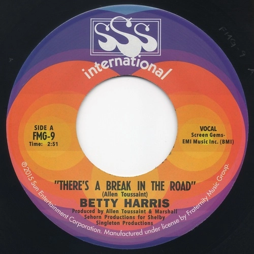 BETTY HARRIS / BIG JOHN HAMILTON / THERE'S A BREAK IN THE ROAD / BIG BAD JOHN