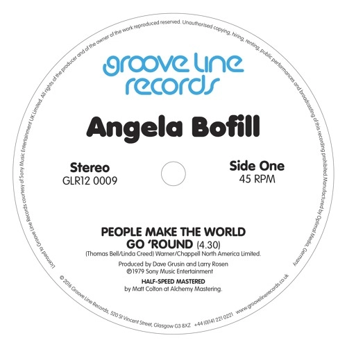 ANGELA BOFILL / アンジェラ・ボフィル / PEOPLE MAKE THE WORLD GO 'ROUND / UNDER THE MOON AND OVER THE SKY