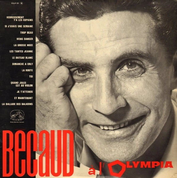 GILBERT BECAUD / ジルベール・ベコー / AL OLYMPIA