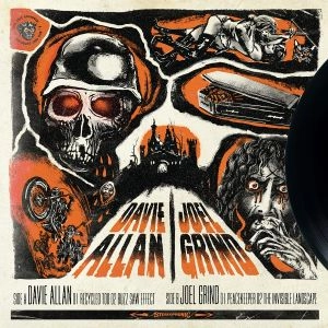 SPLIT (DAVIE ALLAN / JOEL GRIND) / SPLIT<BONE WHITE/10"ORANGE VINYL> / SPLIT<BONE WHITE/ORANGE VINYL>