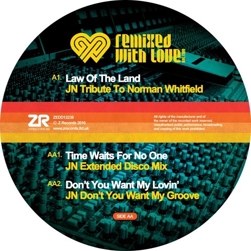 JOEY NEGRO / ジョーイ・ネグロ / REMIXED WITH LOVE BY JOEY NEGRO VOL.2 - RSD 2016 SPECIAL RELEASE