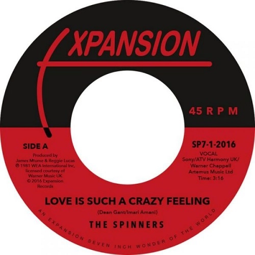 SPINNERS / スピナーズ / LOVE IS SUCH A CRAZY FEELING / GOT TO BE LOVE