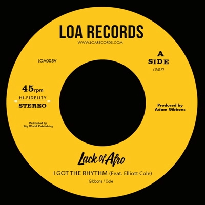 LACK OF AFRO / ラック・オブ・アフロ / I GOT THE RHYTHM / ALL MY LOVE