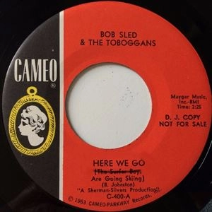 BOB SLED & THE TOBOGGANS / HERE WE GO (THE SURFER BOYS ARE GOING SKIING)