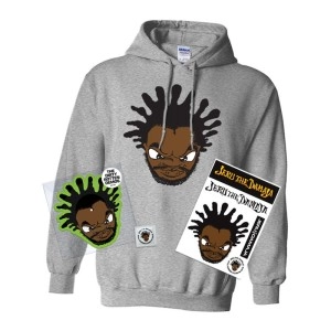JERU THE DAMAJA / ジェルー・ザ・ダマジャ / JERU DREADED HEAD HOODY BUNDLE (S)