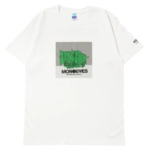 MONOEYES / モノアイズ / MONOEYES x MACKDADDY tee（ホワイトS）