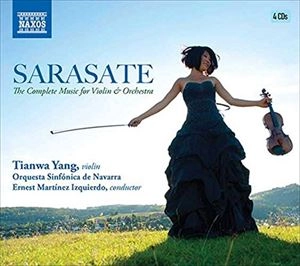 TIANWA YANG / ティアンワ・ヤン / SARASATE: COMPLETE MUSIC FOR VIOLIN & ORCHESTRA