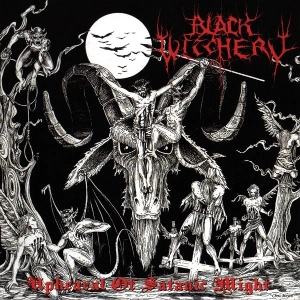 BLACK WITCHERY / UPHEAVAL OF SATANIC MIGHT<WHITE VINYL>