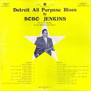 BOBO JENKINS / DETROIT ALL PURPOSE BLUES