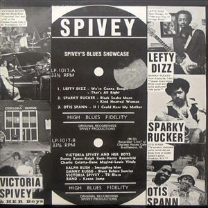 V.A. / オムニバス / SPIVEY'S BLUES SHOWCASE