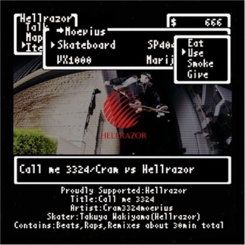CRAM / Call me 3324"CASSETTE TAPE"