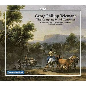 MICHAEL SCHNEIDER / ミヒャエル・シュナイダー / TELEMANN: THE COMPLETE WIND CONCERTOS