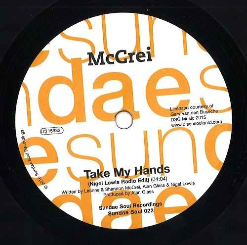 MCCREI / TAKE MY HANDS