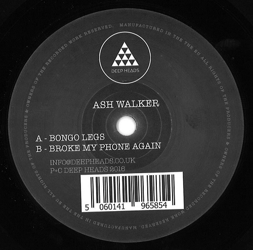 ASH WALKER / アッシュ・ウォーカー / BONGO LEGS / BROKEN MY PHONE AGAIN