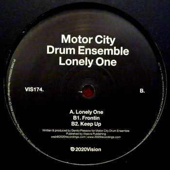 MOTOR CITY DRUM ENSEMBLE / モーター・シティ・ドラム・アンサンブル / LONELY ONE(REPRESS)