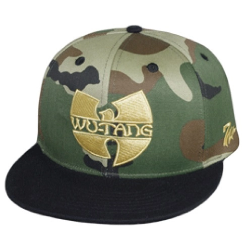 7UNIONxWU-TANG / WU-TANG SNAP BACK CAP (Wood land/Black)