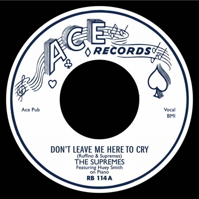 SUPREMES (OHIO) / "DON'T LEAVE ME HERE TO CRY / JUST FOR YOU AND I (7"")"