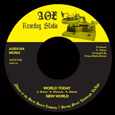 NEW WORLD (FUNK) / WORLD TODAY / J.R