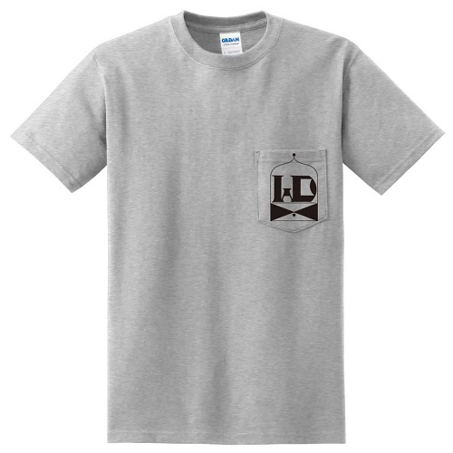 WDsounds / WDsounds CLASSIC POCKET TEE (ASH GREY-S)