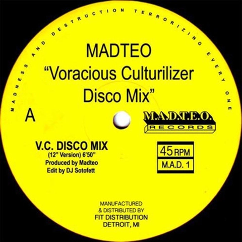 MADTEO / VORACIOUS CULTURILIZER DISCO MIX