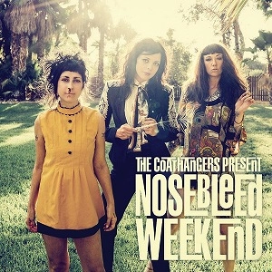 COATHANGERS / NOSEBLEED WEEKEND - BRUISY COLOR VINYL