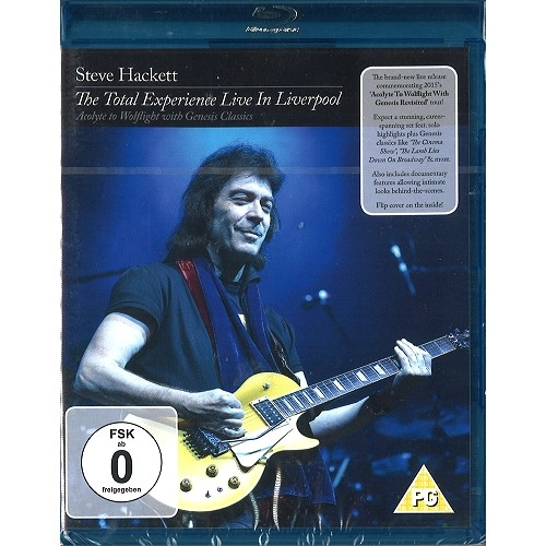 STEVE HACKETT / スティーヴ・ハケット / THE TOTAL EXPERIENCE: LIVE IN LIVERPOOL BLU-RAY(REGION )