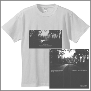 QUADRA / クアドラ (ヒロシ・ワタナベ) / QUADRA COMPLETE SELECTION 95-07(SKETCH FROM A MOMENT)　+ Tシャツ　Ｍ