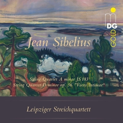 LEIPZIGER STREICHQUARTETT / ライプツィヒ弦楽四重奏団 / SIBELIUS:STRING QUARTETS OP.56 & JS 183