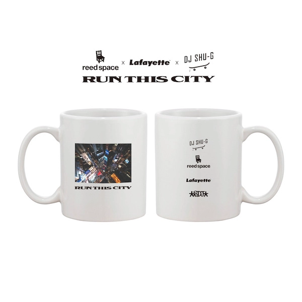 Reed Space x Lafayette x DJ Shu-G / RUN THIS CITY MUG