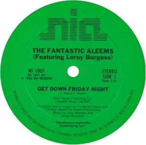 ALEEM FEATURING LEROY BURGESS / アリーム・フィーチャリング・ルロイ・バージェス / GET DOWN FRIDAY NIGHT