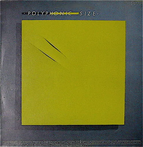 POLYPHONIC SIZE / LIVE FOR EACH MOMENT / VIVRE POUR CHAQUE INSTANT