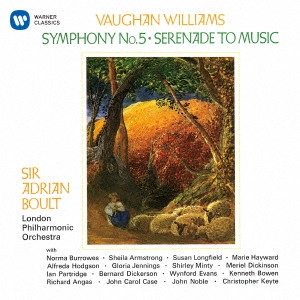 ADRIAN BOULT / エイドリアン・ボールト / ヴォーン・ウィリアムズ:交響曲第5番 セレナード・トゥ・ミュージック
