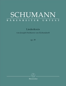 ROBERT ALEXANDER SCHUMANN / ローベルト・アレクサンダー・シューマン / SCHUMANN: LIEDERKREIS OP.39