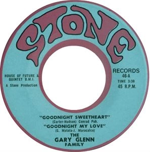 GARY GLENN FAMILY / GOODNIGHT SWEETHEART