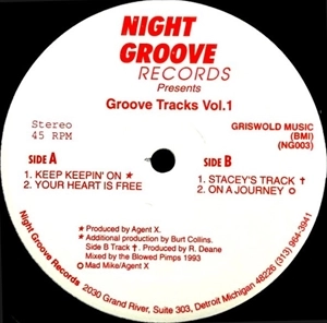 AGENT-X / GROOVE TRACKS VOL. 1