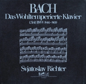 SVIATOSLAV RICHTER / スヴャトスラフ・リヒテル /  (3LP) BACH: DAS WOHLTEMPERIERTE KLAVIER 1.TEIL BWV 846-869