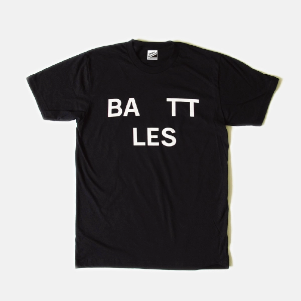 BATTLES / バトルス / Battles Logo T-Shirts (L)（Black）