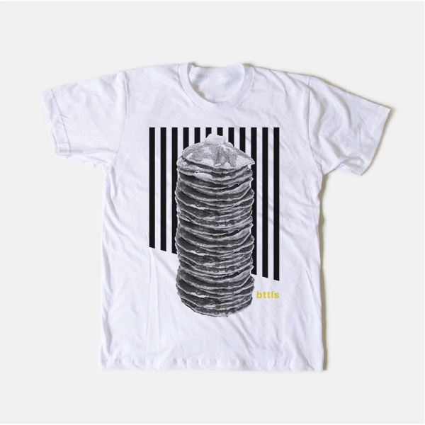 BATTLES / バトルス / Pancake T-Shirts(M)（White）