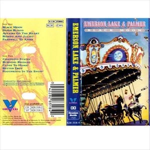 EMERSON, LAKE & PALMER / エマーソン・レイク&パーマー / BLACK MOON (CASSETTE)