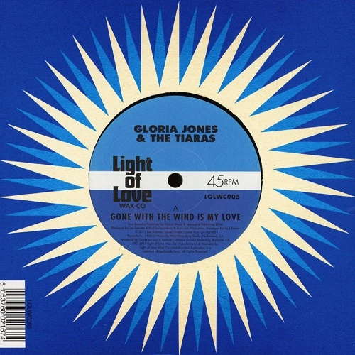 GLORIA JONES / TIARAS / GONE WITH THE WIND IS MY LOVE / YOU'RE MY MAN