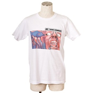 KING CRIMSON / キング・クリムゾン / Tシャツ　クリムゾン・キングの宮殿　ホワイト： XL