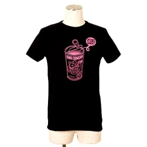 KING CRIMSON / キング・クリムゾン / Tシャツ　キャット・フード　ブラック： M