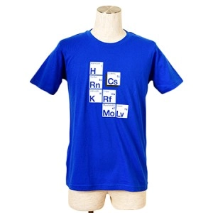 KING CRIMSON / キング・クリムゾン / Tシャツ　バンド・ネーム　ブルー： M